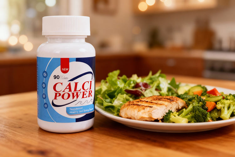 نحوه مصرف قرص کلسی پاور همراه با وعده غذایی